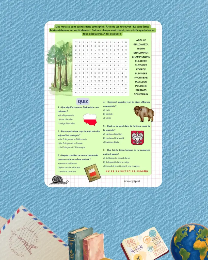 World Legends, Escargot Post illustrated letter: photo 5