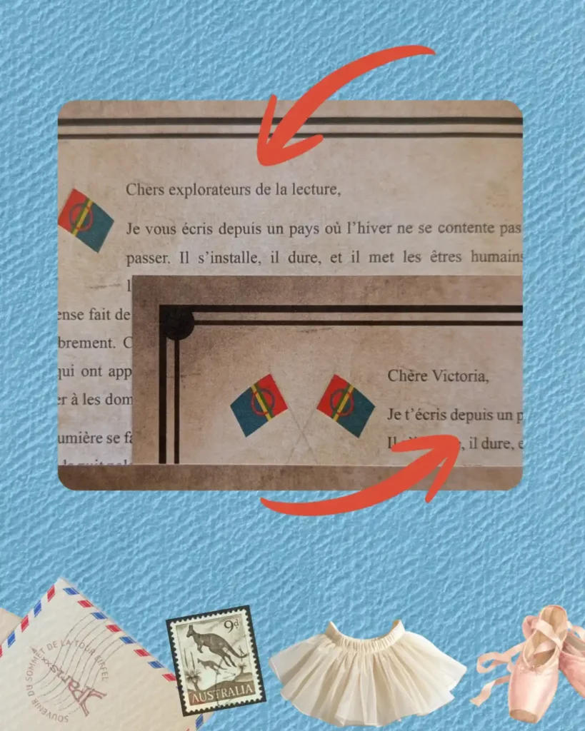 Great Ballets, Escargot Post illustrated letter: photo 2